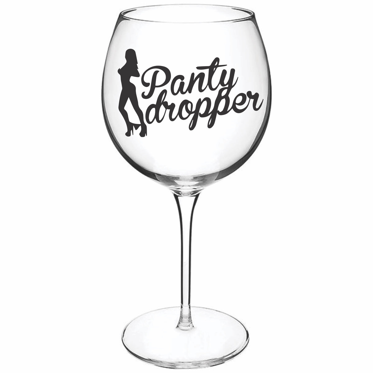 Panty Dropper White Wine Glass – SmartglASS And Stuff