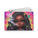 Blowing Smoke- Clutch Bag