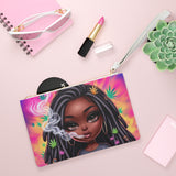 Blowing Smoke- Clutch Bag