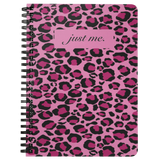 Pink Leopard Lined Journal