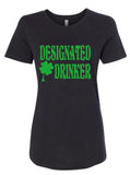 "Designated Drinker" Crew Neck T-Shirt