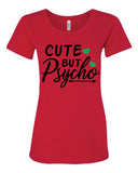 "Cute But Psycho" Crew Neck T-Shirt